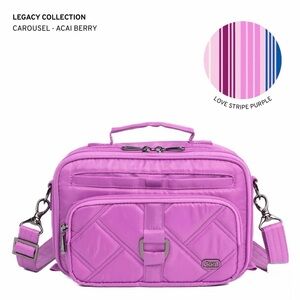 Lug Legacy Collection Carousel Acai Berry NWT